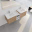 Meuble-lavabo à fermeture en douceur 60 po avec lavabo-913796163