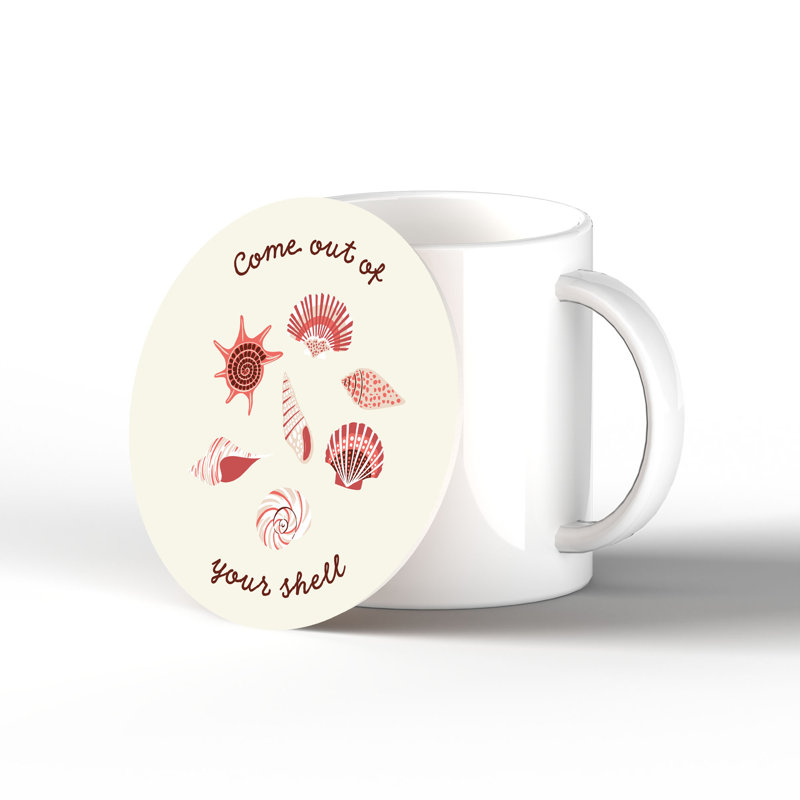 Ceramic Round 1 Piece Coaster