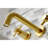 Kingston Brass Concord Two-Handle 3-Hole Wall Mount Bathroom Faucet-44653816