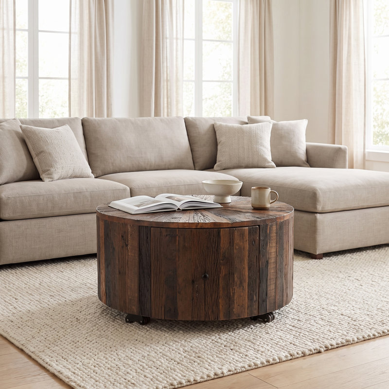 Conol Solid Wood Single Coffee Table