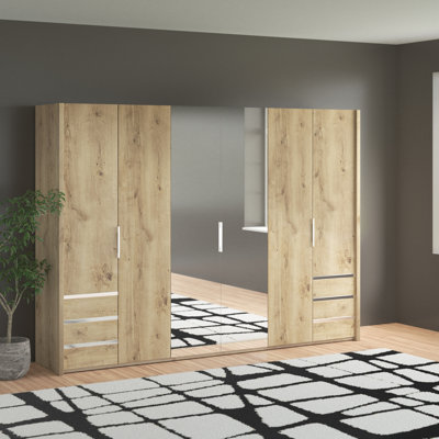 Ardzan 6 Door Wardrobe