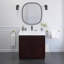 Base de meuble-lavabo simple 36 po en espresso Shaker