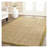 Auckland Bamboo Slat/Seagrass Natural/Olive Area Rug-1555413292