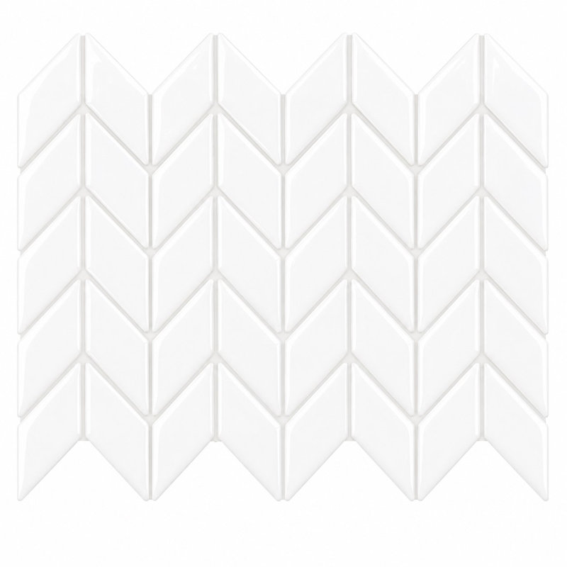 Love Note Diamond Mosaic, White