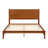 Mid-Century Modern Bamboo Wood Platform Bed With Wood Slat Support, No Box Spring Needed-939360404-911887534