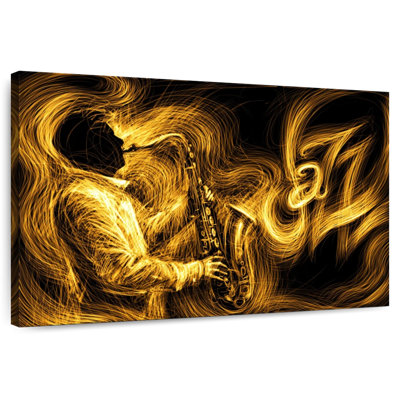 Abarca, musicien de jazz doré