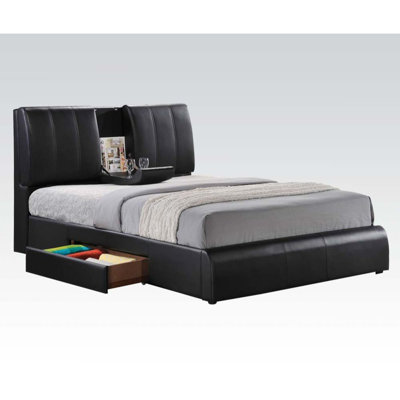 Lit standard simple avec rangement Amiee
