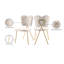 Chaise d'appoint rembourrée en velours Angel-1136189235