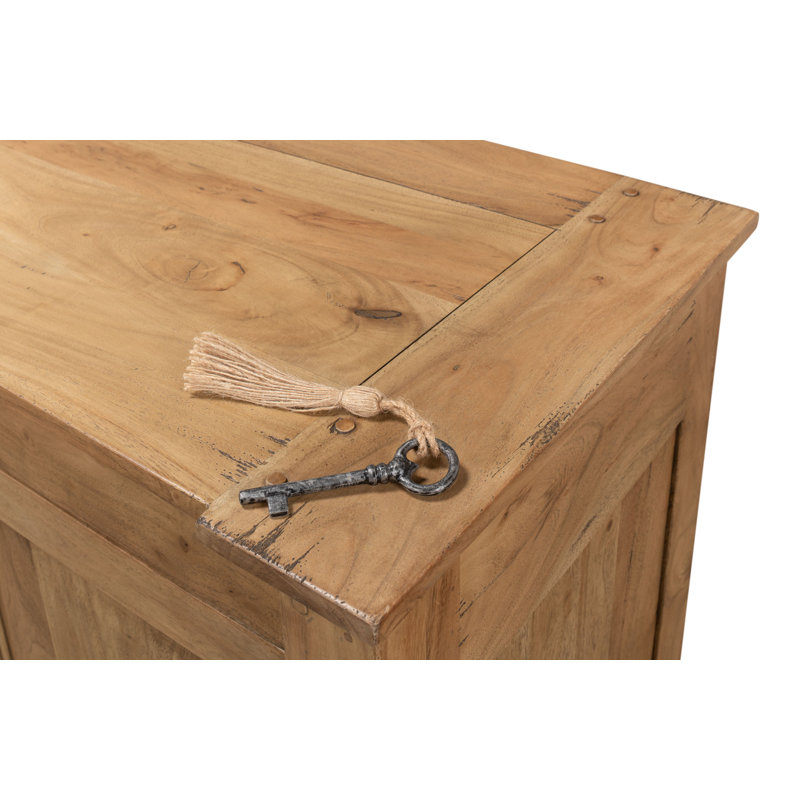 Carreiro 79'' W Solid Wood Sideboard, Driftwood