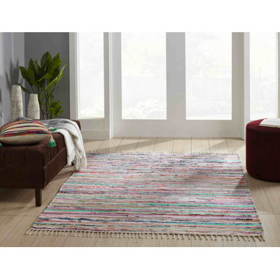 Ensemble de tapis pastel abstrait noué à la main