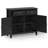 Connaught 40"W Solid Wood 2-Shelf Entryway Storage Cabinet with 2 Storage Drawers-1497112410