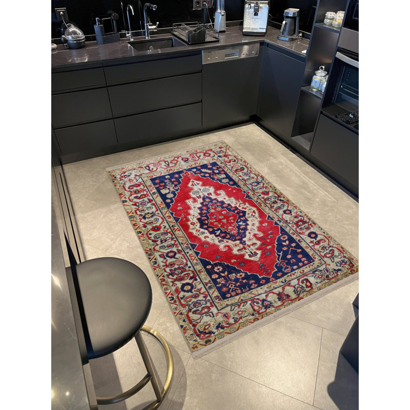 Tapis rectangulaire Wawro, Tapis de couloir 4 pi x 9 pi 11 po