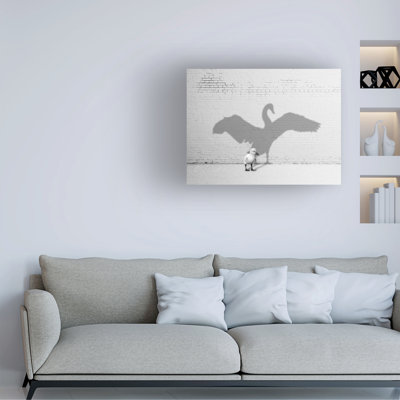 Art mural sur toile tendue - "Believe 4" par John Hovenstine pour décoration de salon, de chambre à coucher ou de bureau - 24 x 32