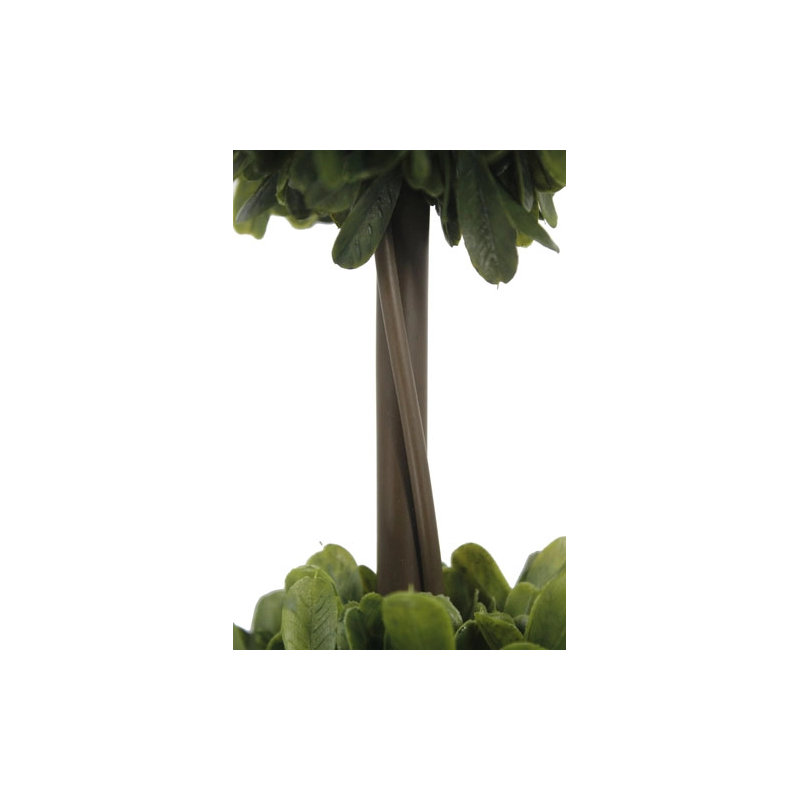 24" Artificial Boxwood Plant in Topiary Pot