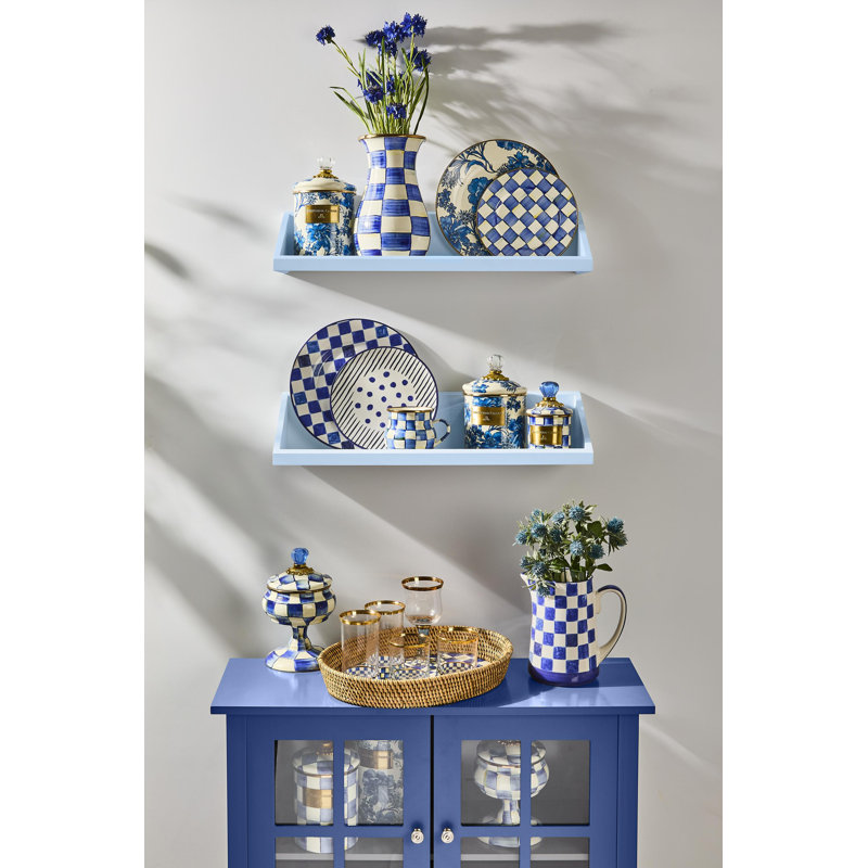 Royal Check Tall Vase