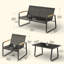 4 - Person Patio Dining Set Rectangular Table