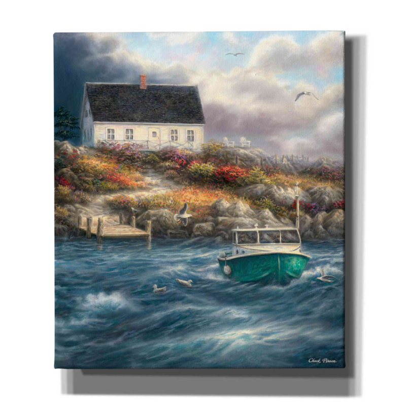 «Cape Cod Af après-midi» sur toile par Chuck Pinson