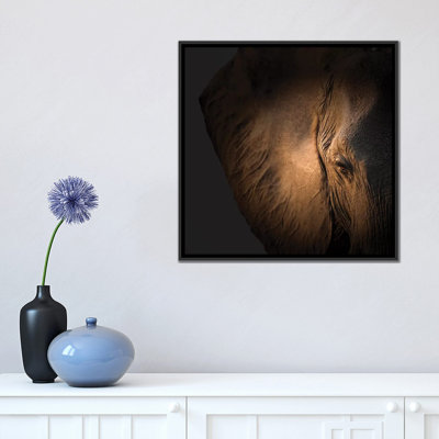 « délicat géant » par louise wolbers, reproduction d’impression sur toile tendue