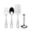 Mikasa Bravo 52-Piece Stainless Steel Flatware Set with Expanding Caddy, Service for 8