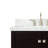 Cambridge 43'' Single Bathroom Vanity with Carrara Marble Top-629651016
