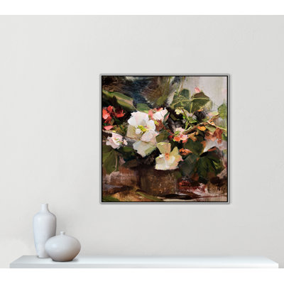 Begonias Print by Katie Swatland