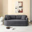 Canapé-lit convertible 78,3 po sans assemblage pour futon avec dossier amovible-590565144