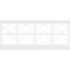 Panneaux muraux blancs 94,5 "(paquet de 4)-69958222