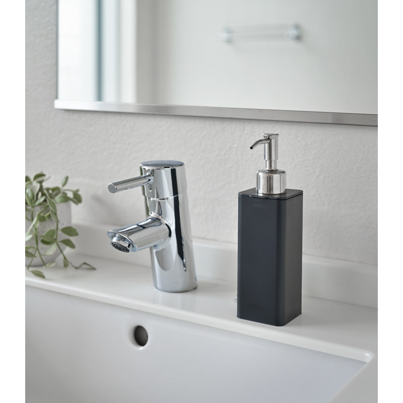Black Minimalist Hand Soap Dispenser with Sleek Design