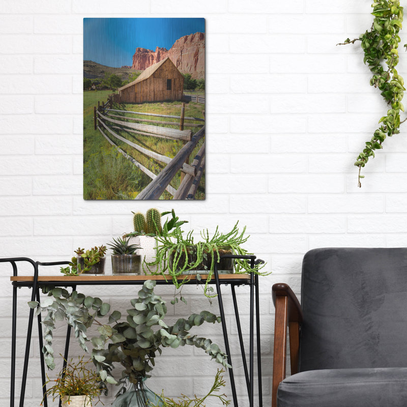 «Utah Barn» par Tim Oldford, H 16 po x l 12 po
