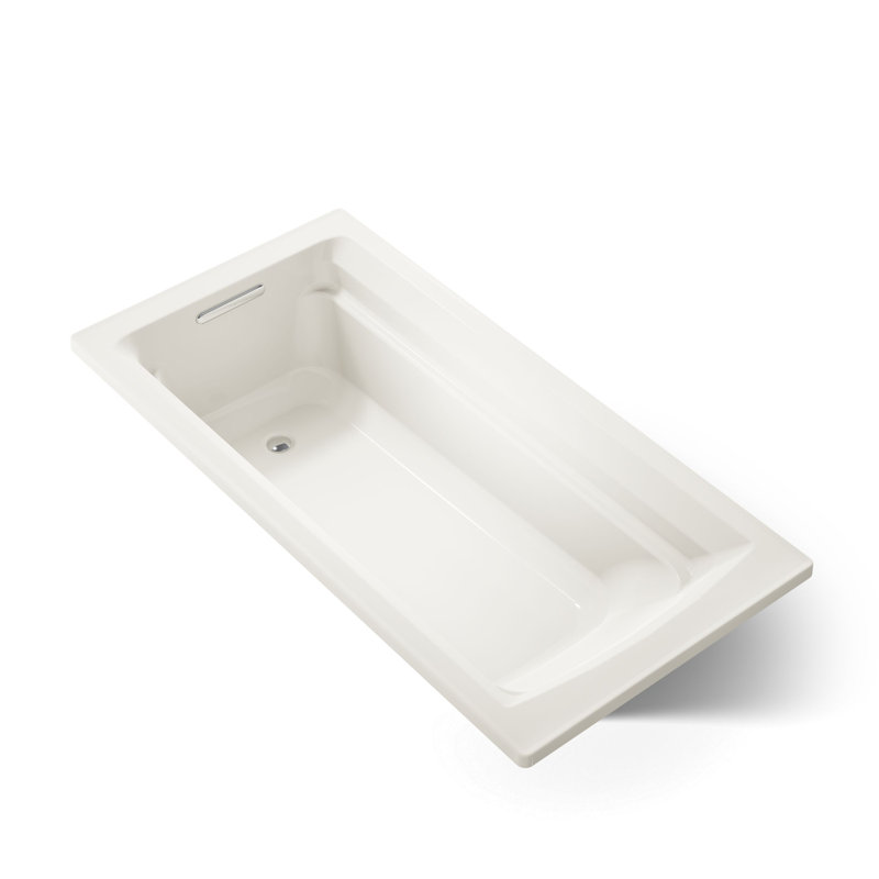 Baignoire encastrée 72 "x 36" Archer, Biscuit