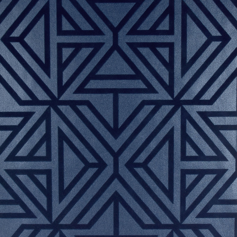 Rouleau de papier peint Cresson, Bleu