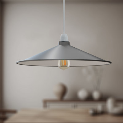 19.05cm H Metal Cone Lamp Shade ( Screw On )