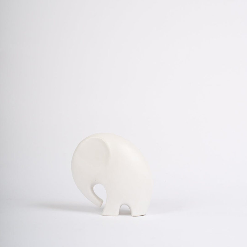 Bonnel Animals Figurines & Sculptures, White, 18cm H x 17cm W x 8cm D