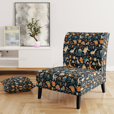 Fauteuil de chambre rembourré Dinosaurs Roar III