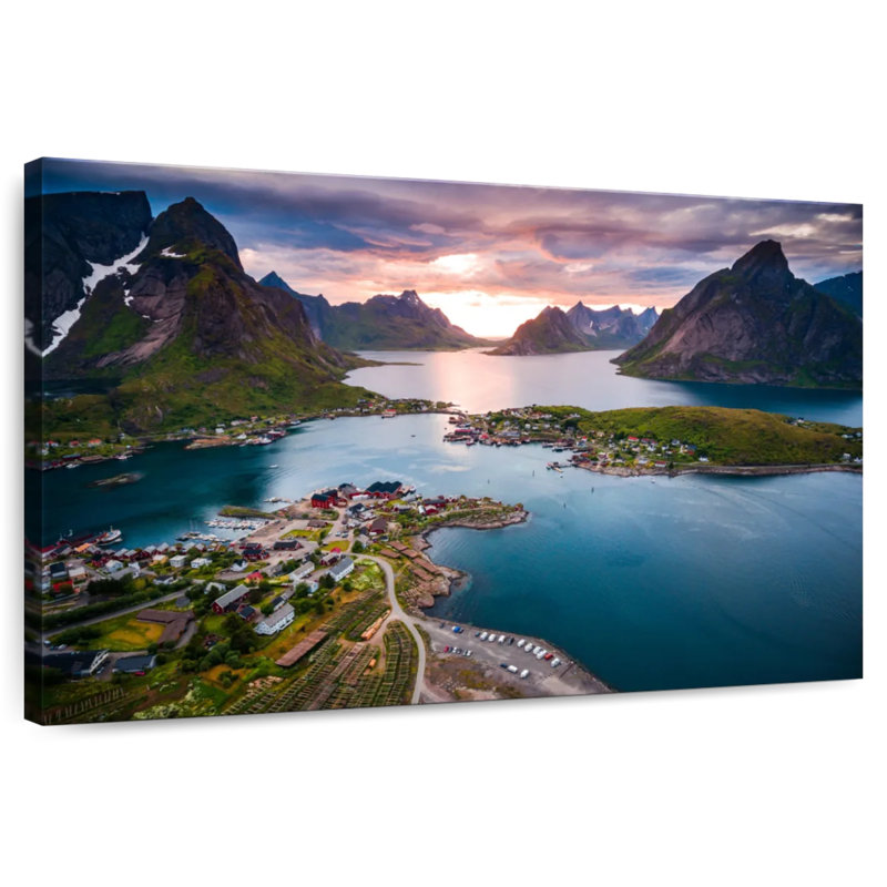 Ravi Lofoten Archipelago Islands, 30" H x 45" W