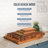 Howard Edge Grain Acacia Solid Wood Cutting Board - Reversible Extra Large Butcher Block with Juice Groove and Easy Grip Handle for Chopping, Serving, and Meal Prep-111651210