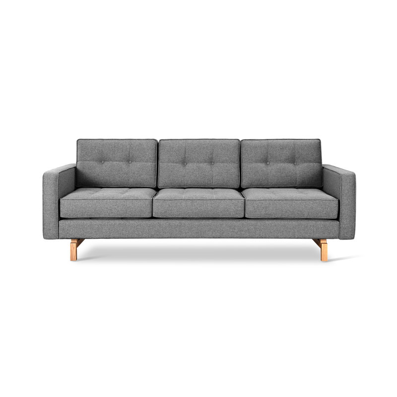 Jane 2 Sofa, Parliament Stone Performance Twill, Ash Natural