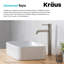 Ceramic Rectangular Vessel Bathroom Sink with Faucet-3955030