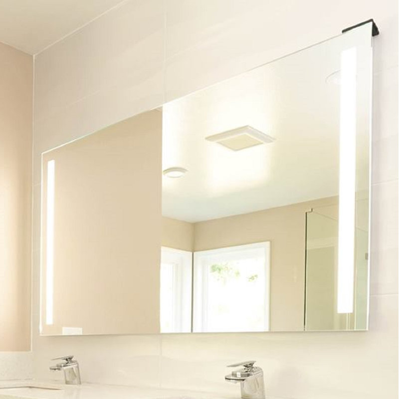Miroir de salle de bain Ernie, H 16 po x l 12 po