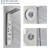 44.8 Shower Panel With Fixed Shower Head