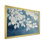 Décoration murale feuilles blanches givrées III - feuilles