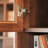 Solid wood black walnut bookcase