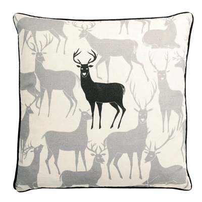 Reindeer Throw Pillow