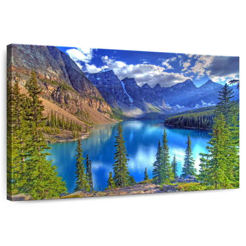 Alvord, lac de montagne Banff, H 24 po x l 36 po