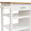 Whitman Solid Wood Top Kitchen Cart