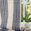 Rideaux semi-transparents en lin avec motif à rayures Chris-602841488-602841495