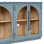 Buffet 4 portes avec rangement et portes vitrées