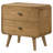 Light Ash 2-Drawer Nightstand Bedside Table-120057771