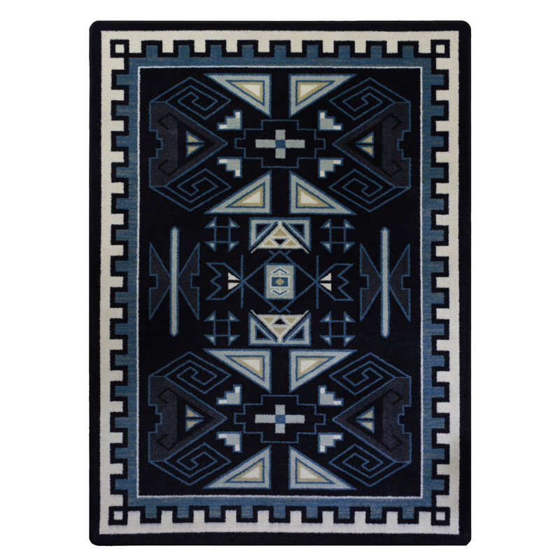 Marydel Southwestern Indoor Rug, Rectangle 4' x 5'