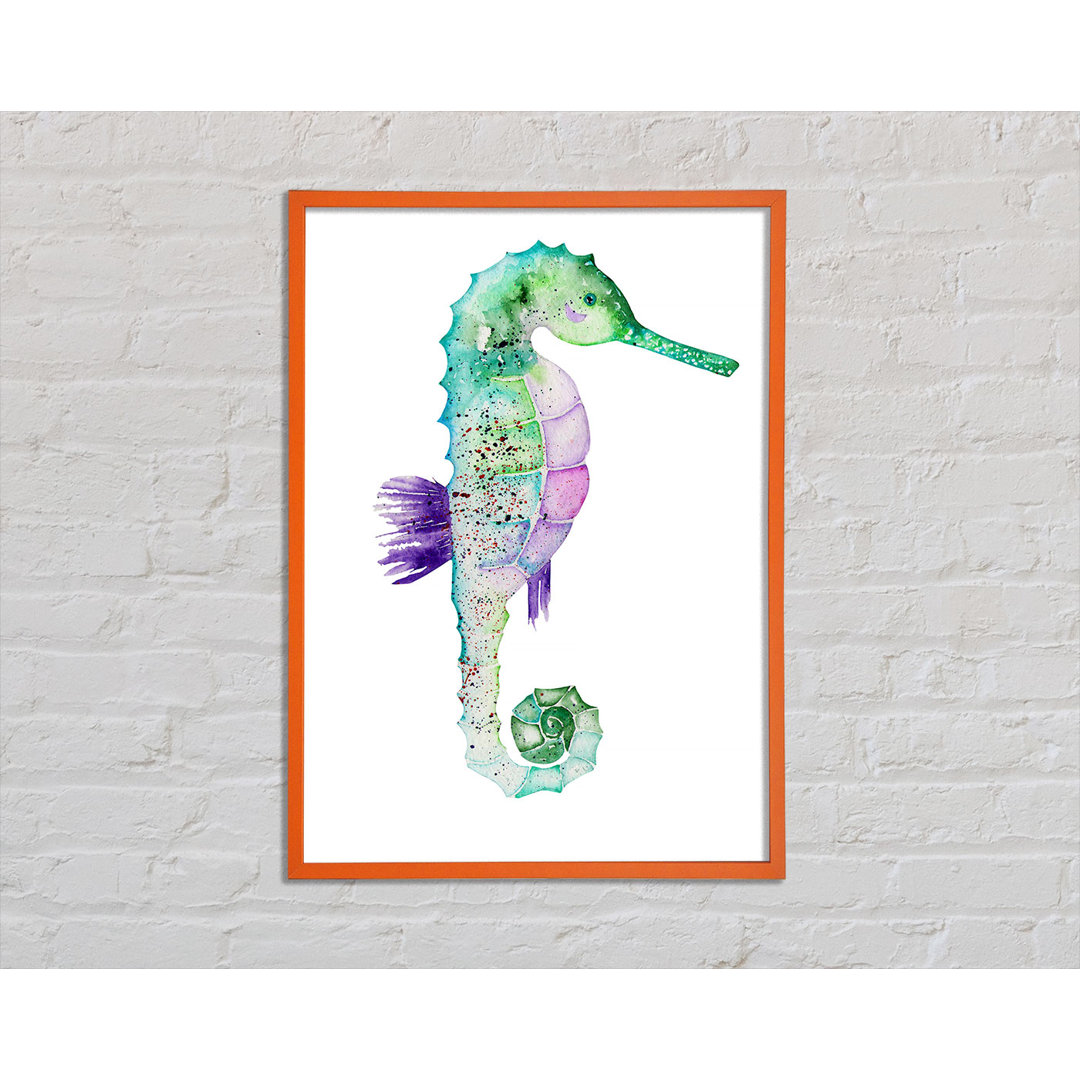 Barlyne Spotted Seahorse - Einzelner Bilderrahmen Kunstdrucke